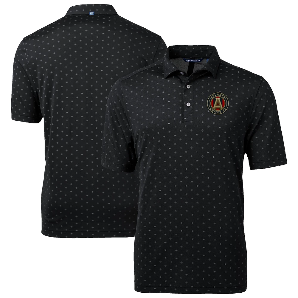Men's Cutter & Buck Atlanta United FC Big Tall Virtue Eco Pique Tile Print Recycled Polo