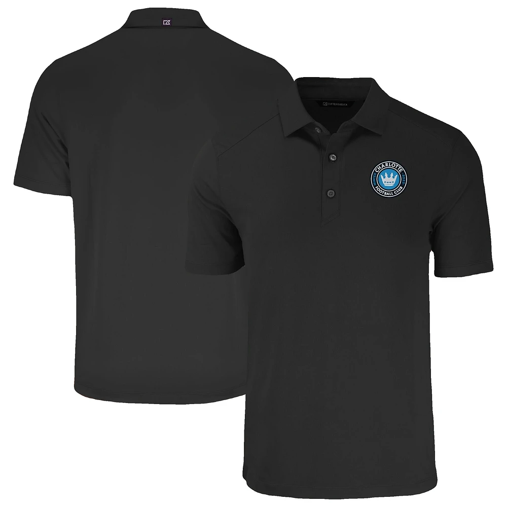 Men's Cutter & Buck Charlotte FC Big Tall Forge Eco Stretch Recycled Polo