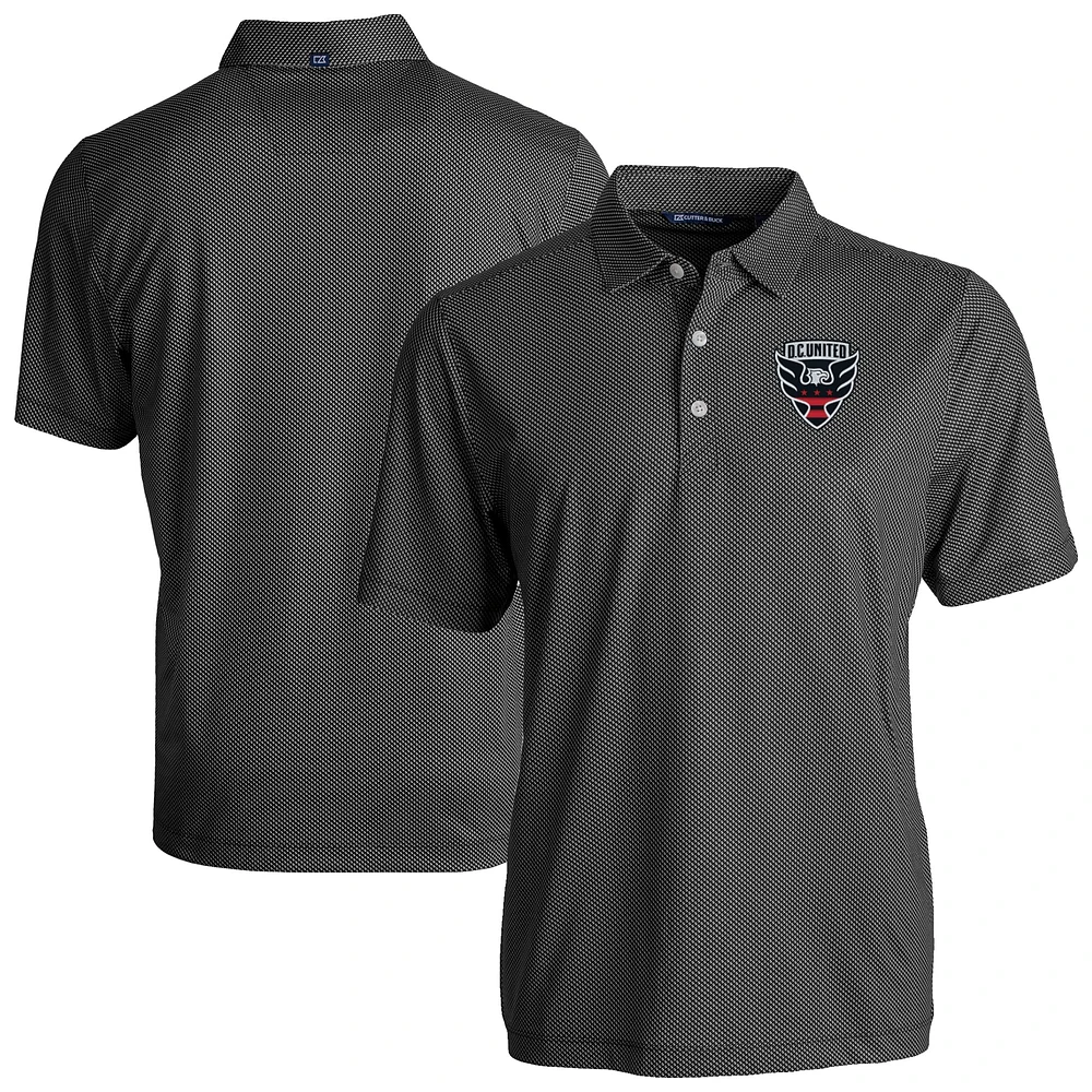 Men's Cutter & Buck D.C. United Big Tall Pike Eco Symmetry Print Stretch Recycled Polo