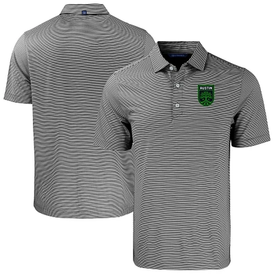 Men's Cutter & Buck Austin FC Big Tall Forge Eco Double Stripe Stretch Recycled Polo