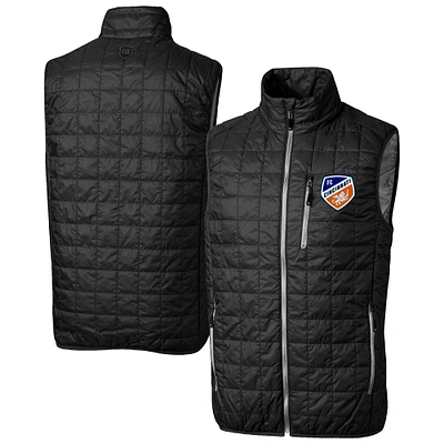 Men's Cutter & Buck FC Cincinnati Big Tall Rainier PrimaLoft Eco Insulated Full-Zip Puffer Vest