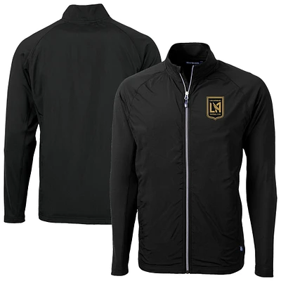 Men's Cutter & Buck LAFC Adapt Eco Knit Hybrid Recycled Full-Zip Jacket