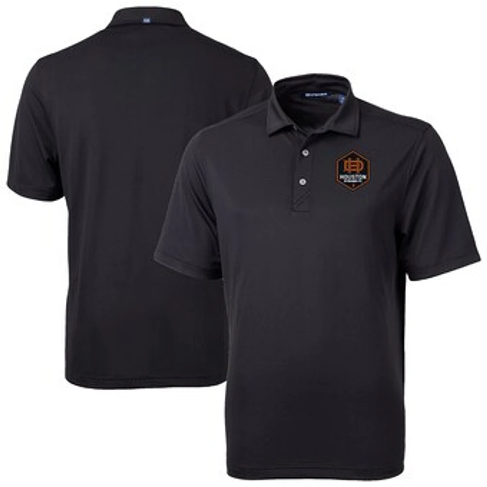 Men's Cutter & Buck Houston Dynamo FC Big Tall Virtue Eco Pique Recycled Polo