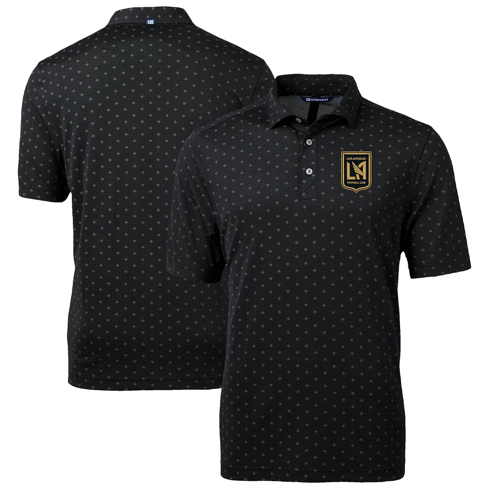Men's Cutter & Buck LAFC Big Tall Virtue Eco Pique Tile Print Recycled Polo