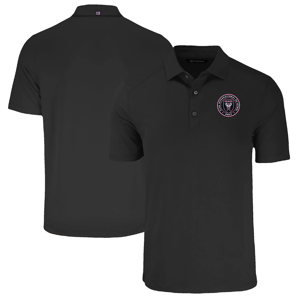 Men's Cutter & Buck Inter Miami CF Big Tall Forge Eco Stretch Recycled Polo