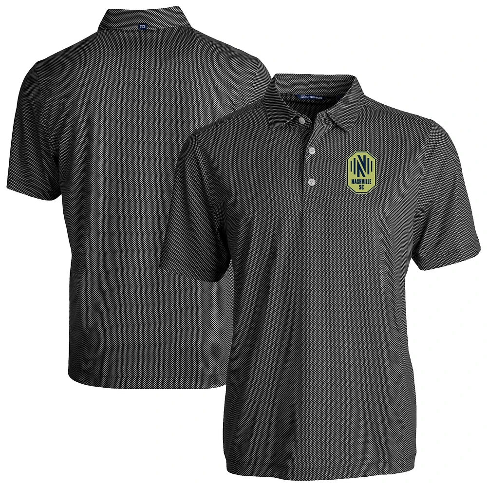 Men's Cutter & Buck Nashville SC Big Tall Pike Eco Symmetry Print Stretch Recycled Polo
