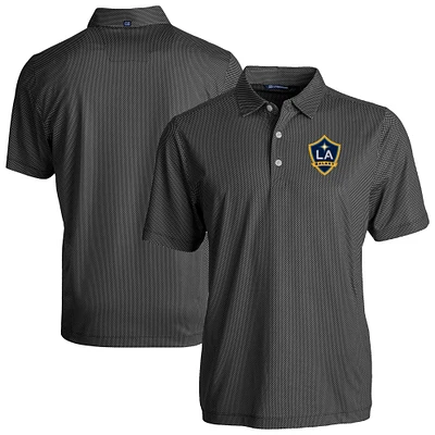 Men's Cutter & Buck LA Galaxy Big Tall Pike Eco Symmetry Print Stretch Recycled Polo