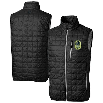Men's Cutter & Buck Nashville SC Big Tall Rainier PrimaLoft Eco Insulated Full-Zip Puffer Vest