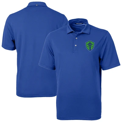 Men's Cutter & Buck Seattle Sounders FC Big Tall Virtue Eco Pique Recycled Polo