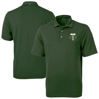 Men's Cutter & Buck  Hunter Green Portland Timbers Big Tall Virtue Eco Pique Recycled Polo
