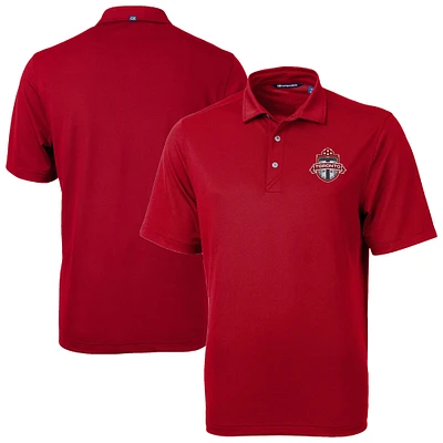 Men's Cutter & Buck Toronto FC Big Tall Virtue Eco Pique Recycled Polo