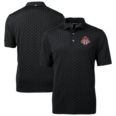 Men's Cutter & Buck Toronto FC Big Tall Virtue Eco Pique Tile Print Recycled Polo