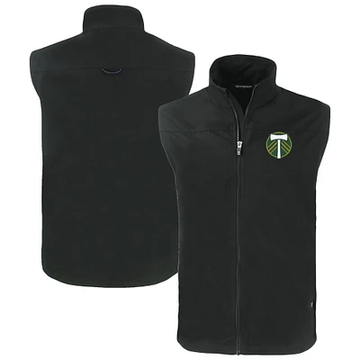 Men's Cutter & Buck Portland Timbers Big Tall Charter Eco Recycled Full-Zip Vest
