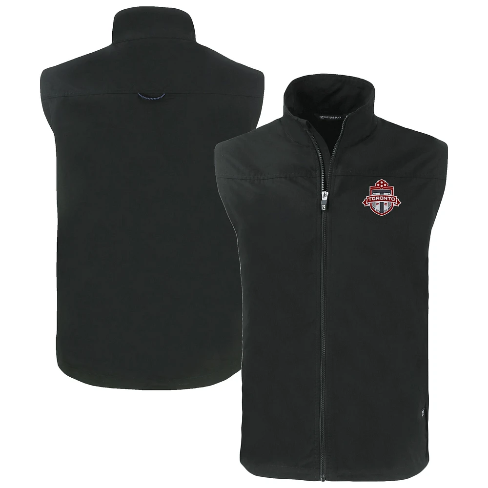 Men's Cutter & Buck Toronto FC Big Tall Charter Eco Recycled Full-Zip Vest