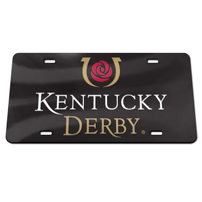 WinCraft 151st Kentucky Derby Laser Cut Acrylic License Plate