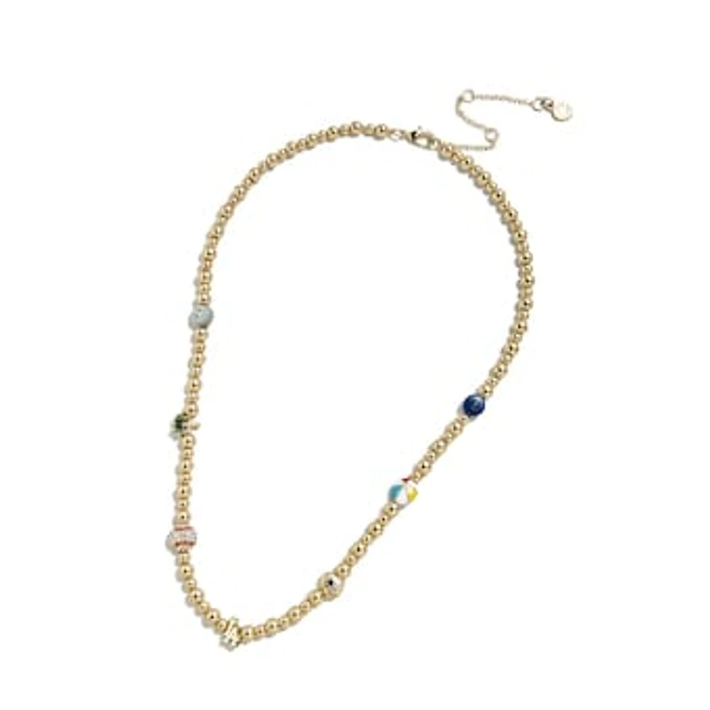 BaubleBar Los Angeles Dodgers Pisa Charm Necklace