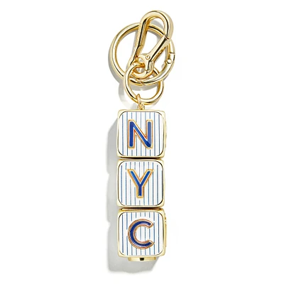 BaubleBar New York Mets Spinner Bag Charm