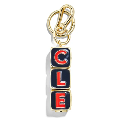 BaubleBar Cleveland Guardians Spinner Bag Charm
