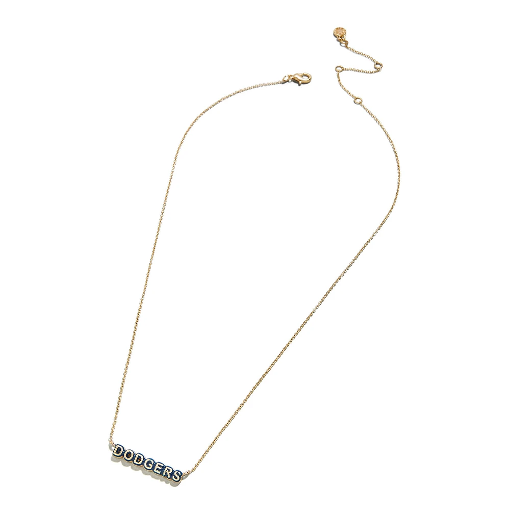 WEAR by Erin Andrews Los Angeles Dodgers Delicate Enamel Necklace
