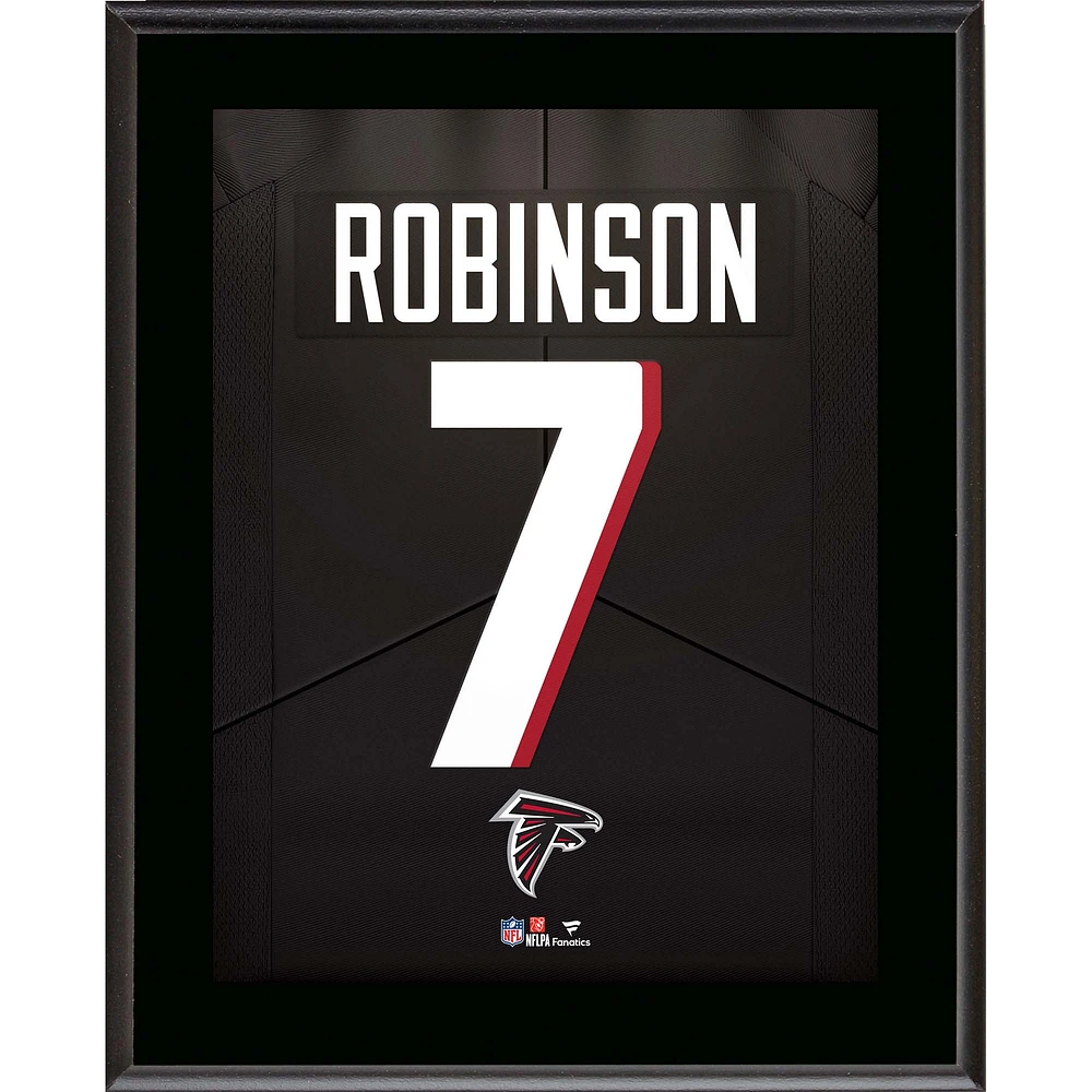 Bijan Robinson Atlanta Falcons 10.5" x 13" Jersey Number Sublimated Player Plaque