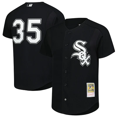 Men's Mitchell & Ness Frank Thomas Black Chicago White Sox Authentic Batting Practice Jersey