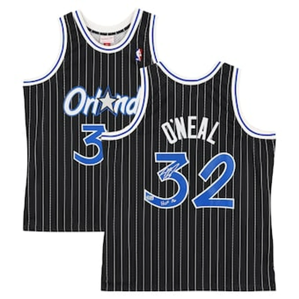 Shaquille O'Neal Orlando Magic Autographed Mitchell & Ness - Swingman Jersey with "HOF 16" Inscription