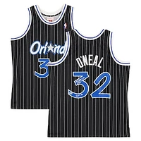 Shaquille O'Neal Orlando Magic Autographed Mitchell & Ness - Swingman Jersey with "HOF 16" Inscription