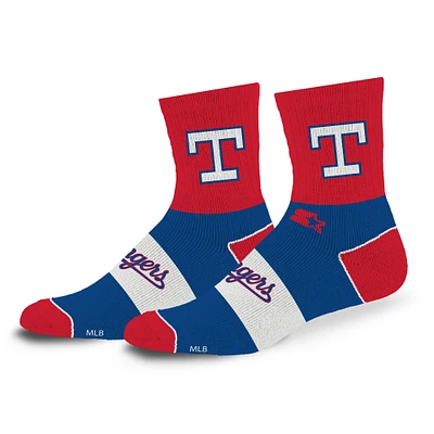 Unisex Starter Texas Rangers Trifecta Throwback Mid-Crew Socks