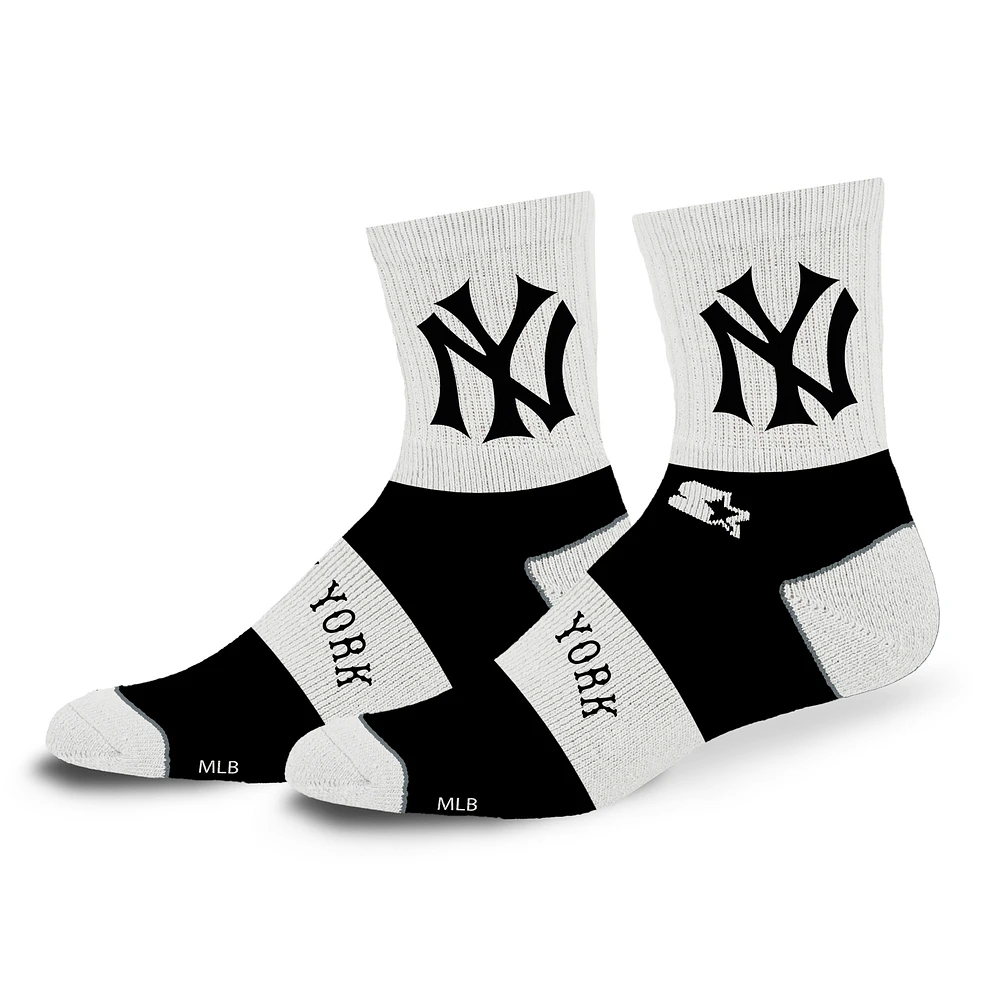 Unisex Starter New York Yankees Trifecta Throwback Mid-Crew Socks