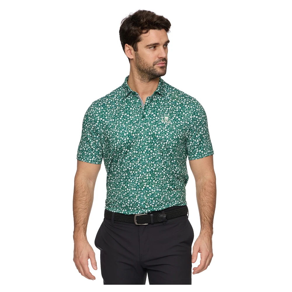 Men's Flag & Anthem Green Boston Common Golf MVP Cobbtown Polo