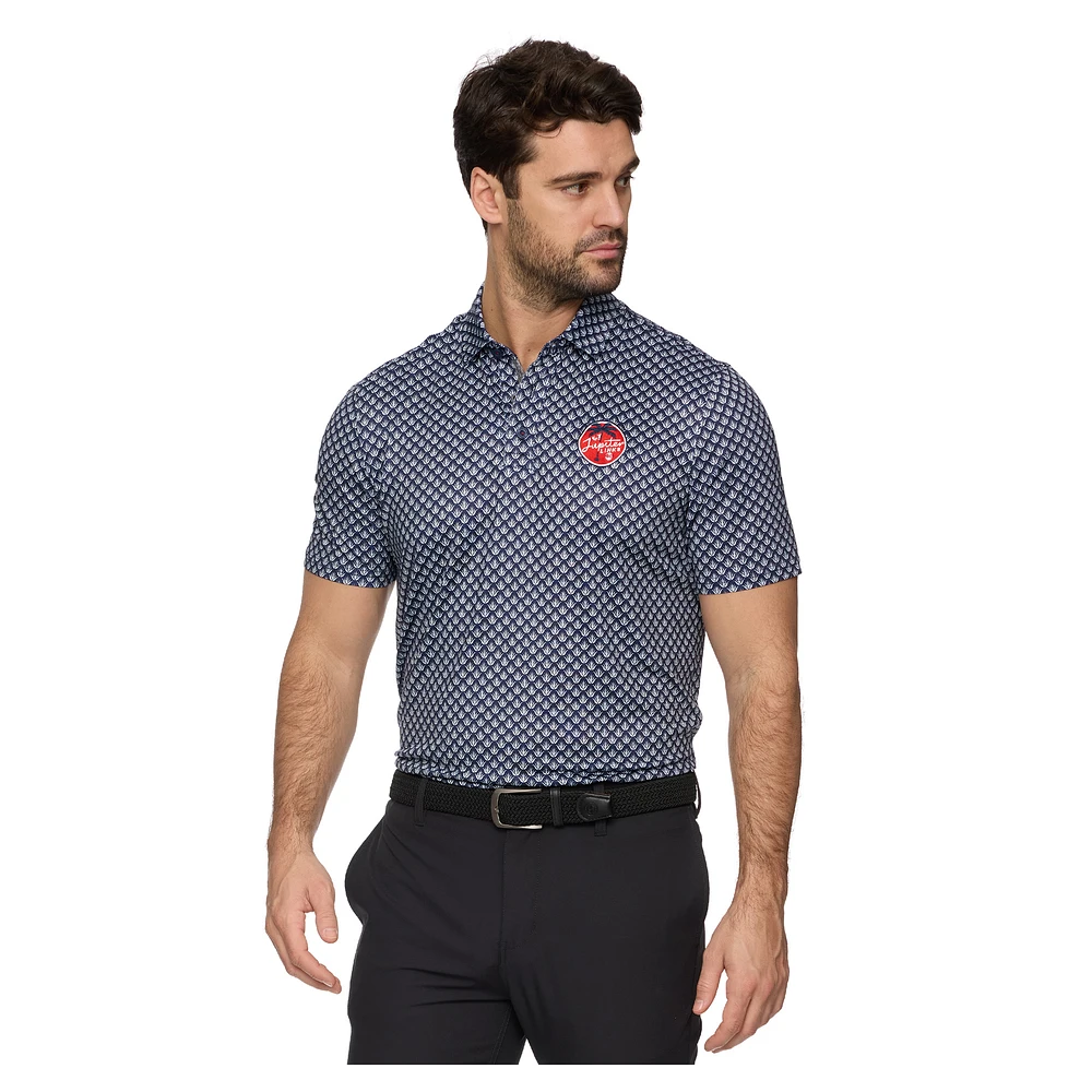 Men's Flag & Anthem Navy Jupiter Links Golf Club MVP Fridley Polo