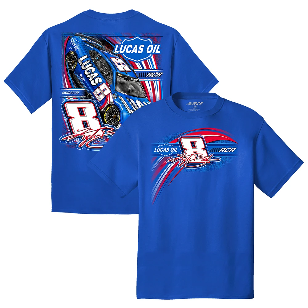 Youth Richard Childress Racing Team Collection Royal Kyle Busch Car T-Shirt