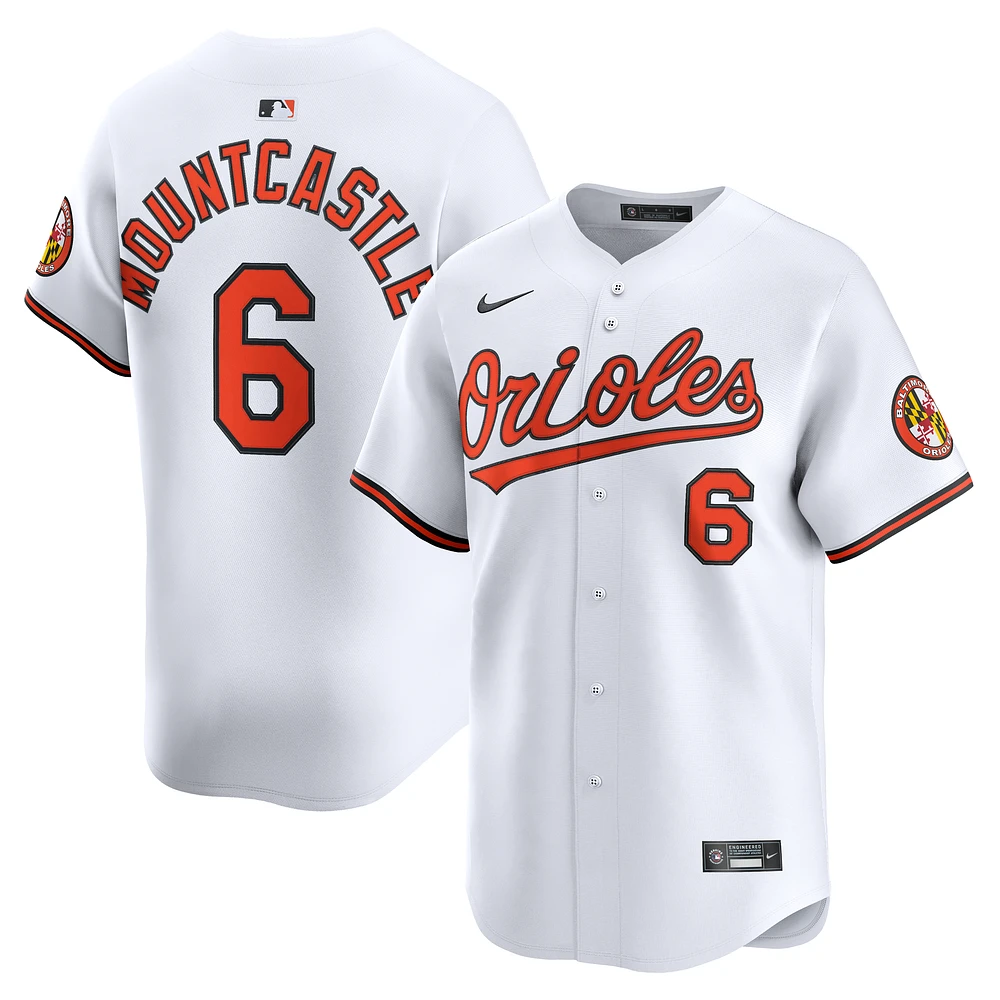Men's Nike Ryan Mountcastle White Baltimore Orioles Home Limited Player Jersey