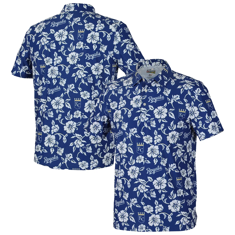 Men's Reyn Spooner Blue Kansas City Royals Pua Performance Polo