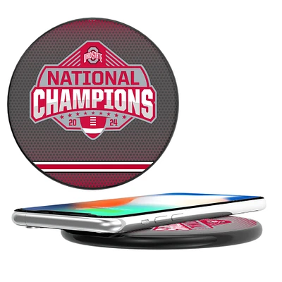 Keyscaper Ohio State Buckeyes College Football Playoff 2024 National Champions Wireless Charger