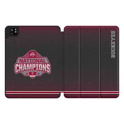 Keyscaper Ohio State Buckeyes College Football Playoff 2024 National Champions iPad Tablet Case