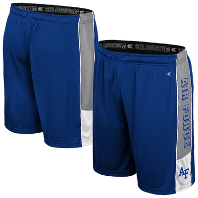 Men's Colosseum Royal Air Force Falcons Quantum Shorts