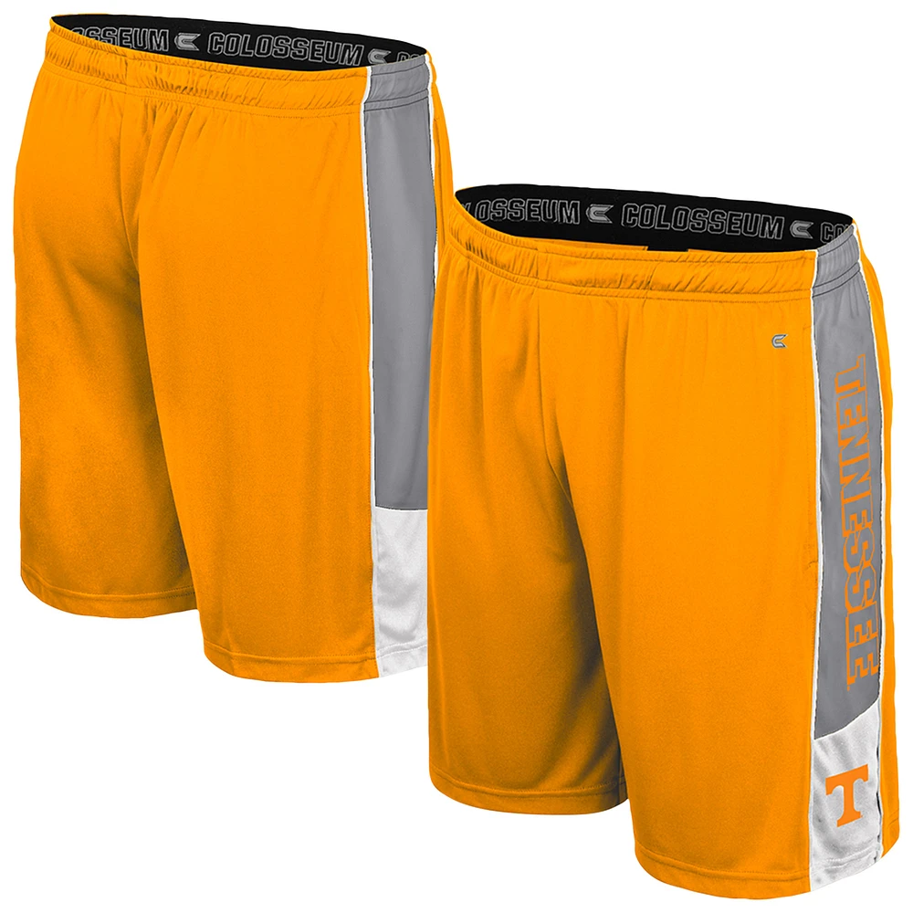 Men's Colosseum Tennessee Orange Tennessee Volunteers Quantum Shorts