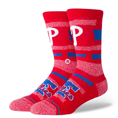 Unisex Stance Philadelphia Phillies Squeeze Tri-Blend Knit Crew Socks