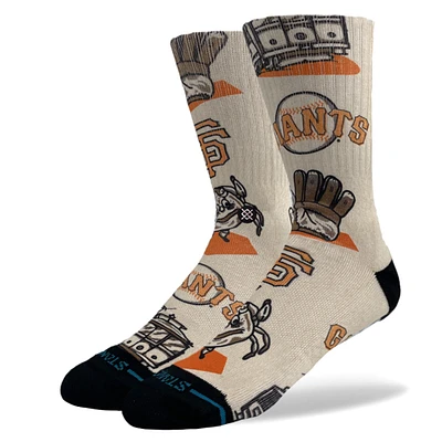 Unisex Stance Orange San Francisco Giants Local Crew Socks