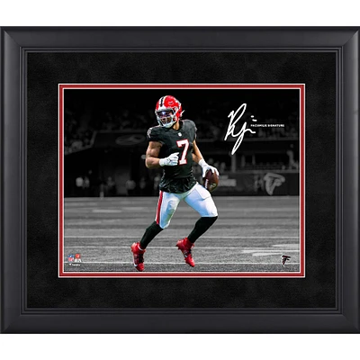Bijan Robinson Atlanta Falcons Facsimile Signature Framed 11" x 14" Photograph