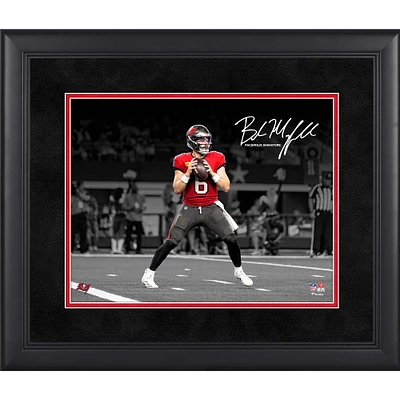 Baker Mayfield Tampa Bay Buccaneers Facsimile Signature Framed 11" x 14" Photograph