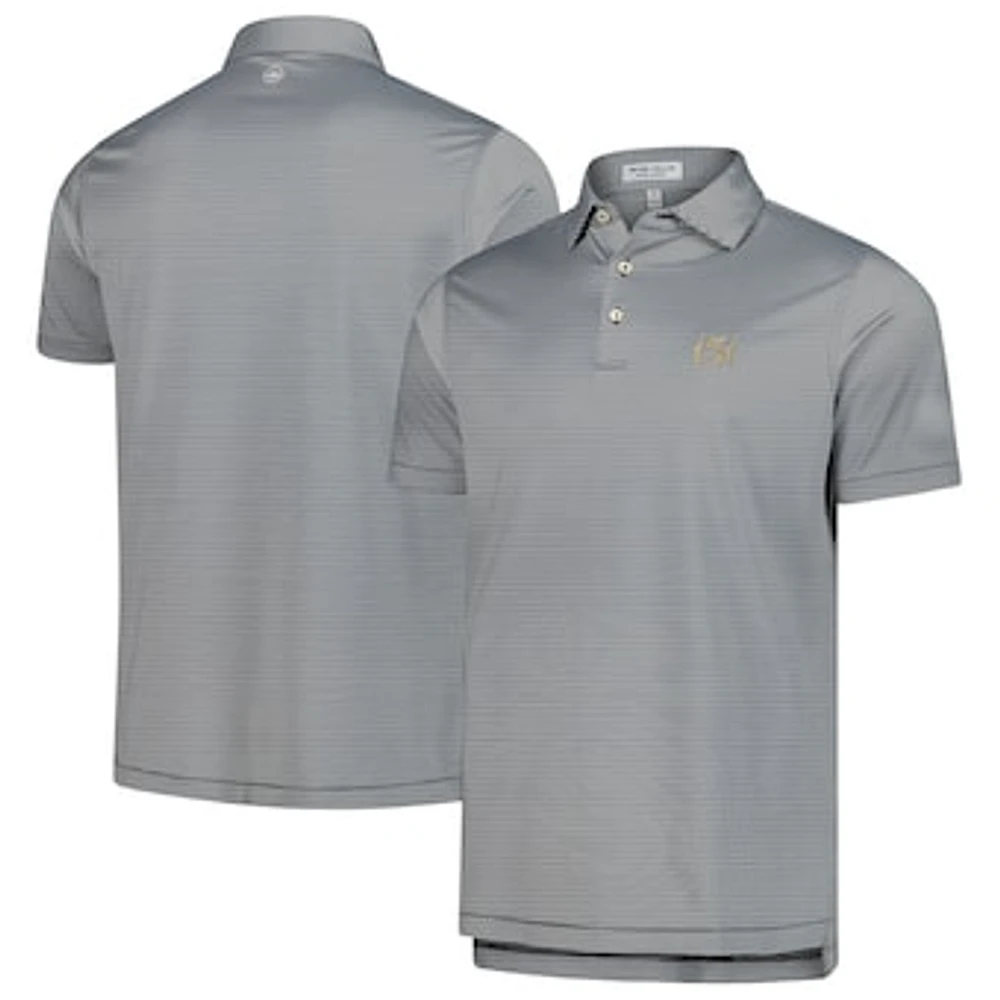 Men's Peter Millar Black 151st Kentucky Derby Jubilee Performance Polo