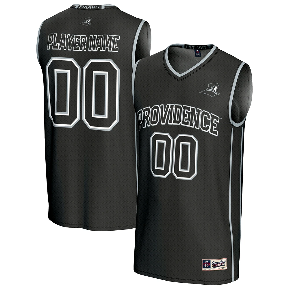 Youth GameDay Greats Black Providence Friars NIL Pick-A-Player Lightweight Collegiate Men's Basketball Fashion Jersey