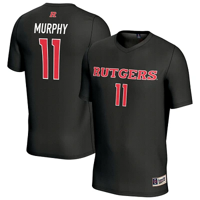 Youth GameDay Greats Casey Murphy Black Rutgers Scarlet Knights Soccer Fashion Jersey