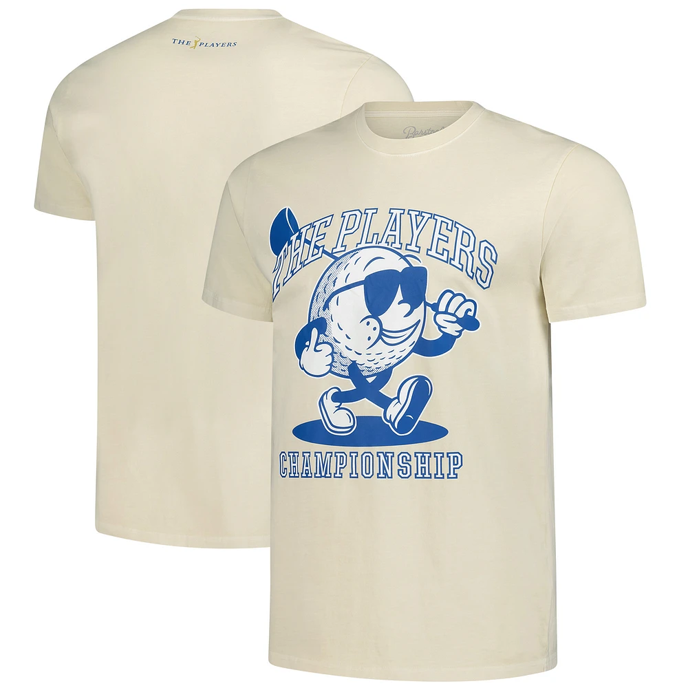 Men's Barstool Golf Tan THE PLAYERS Ball Guy Garment Dyed T-Shirt