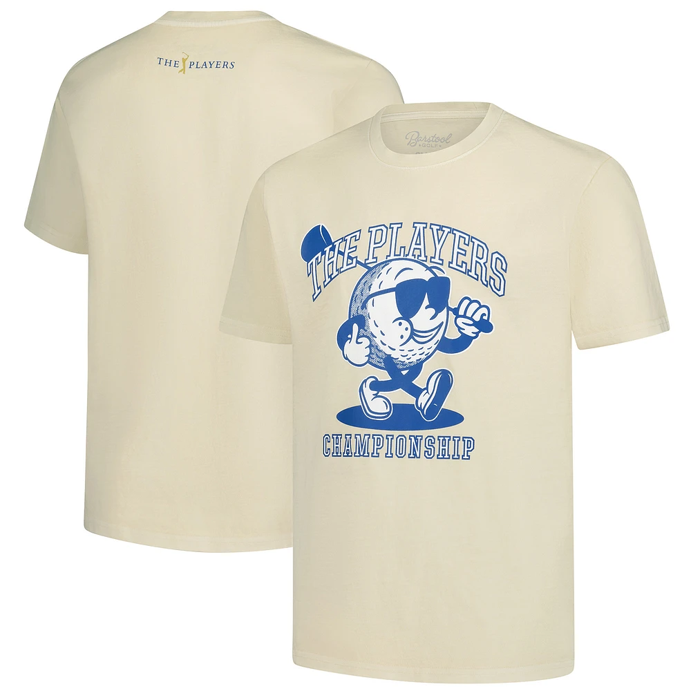 Youth Barstool Golf Tan THE PLAYERS Garment Dyed T-Shirt
