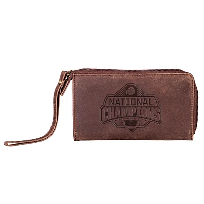 Ohio State Buckeyes College Football Playoff 2024 National Champions Cell Phone Wristlet Wallet