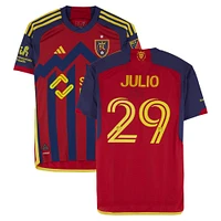 Anderson Julio Real Salt Lake Autographed Match-Used #29 Red adidas Jersey from the 2024 MLS Season - Size S