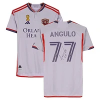 Ivan Angulo Orlando City SC Autographed Match-Used #77 Light Purple adidas Jersey from the 2024 MLS Season - Size S